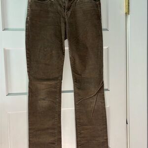 GAP Brown Straight Leg Pants